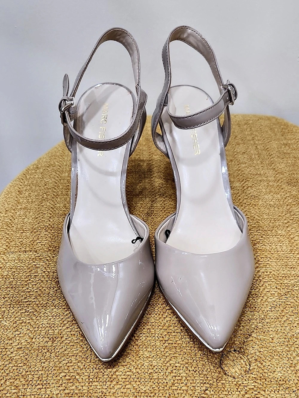Marc Fisher Hadya Slingback Pump Patent Heels Pink US 7
